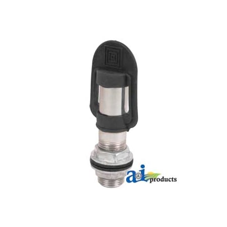 A & I Products Bracket, Rotating Beacon Mount, Threaded 4" x5" x1" A-RLP2058